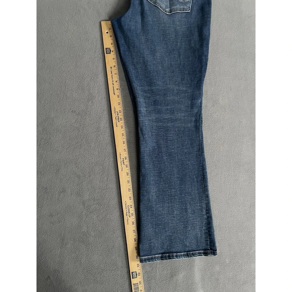 BKE Payton Mid‎ Rise BOOTCUT Jeans 36x31.5 Men Blue Universal Fit Stretch